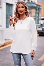 Round Neck Long Sleeve Tee (5)