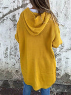 Full Size Button-down Hooded Cardigan Plus (13)