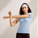 Short-sleeve Yoga Professional Top photo 5