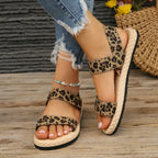 Open Toe Flat Sandals (2)
