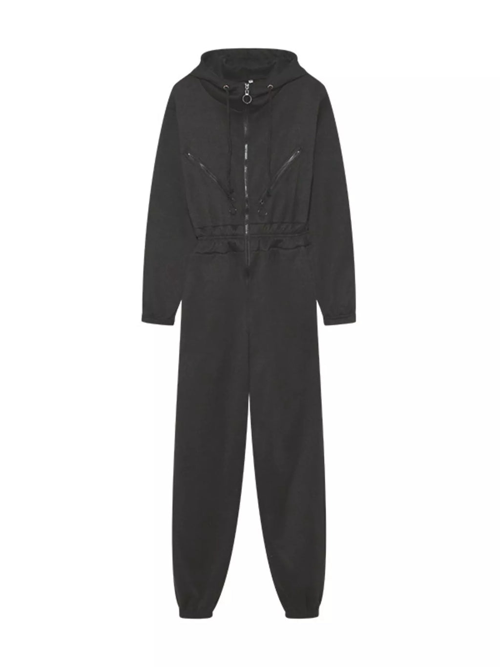 Hooded Zip-up Long Sleeve Jumpsuit (7)