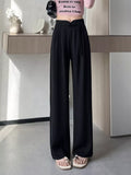 High-waisted Wide-leg Pants