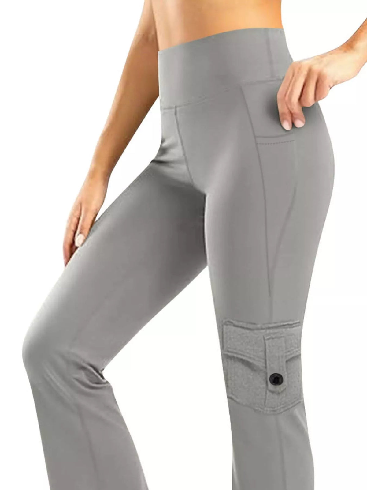 High-waisted Yoga Pants Pockets (12)