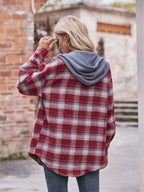 Oversized Plaid Button Up Shacket (10)