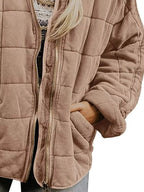 Quilted Zip Up Outerwear (9)