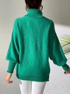 Turtleneck Long Sleeve Sweater (22)