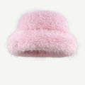 Faux Fur Straw Hat Winter variant CJBQ184834201AZ