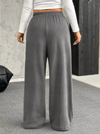 Full Size Drawstring Wide Leg Pants Plus (8)