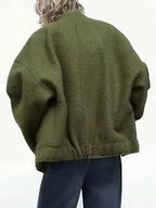 Full Size Snap Down Drop Shoulder Jacket (17)