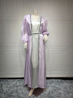 Bright Silk Satin Dress variant CJLY170271601AZ|CJLY170271602BY|CJLY170271603CX|CJLY170271604DW|CJLY170271605EV