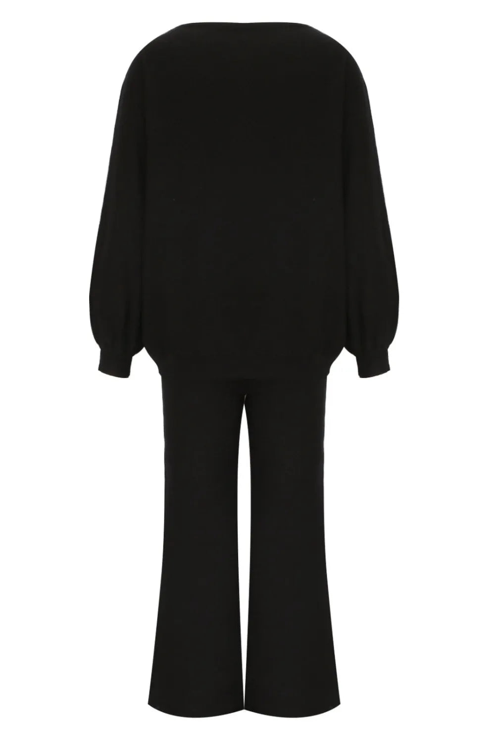 Round Neck Long Sleeve Top Pants Set (17)