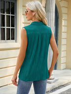 Textured Johnny Collar Tank (24)
