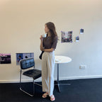 Draped Wide-leg Pants photo 1