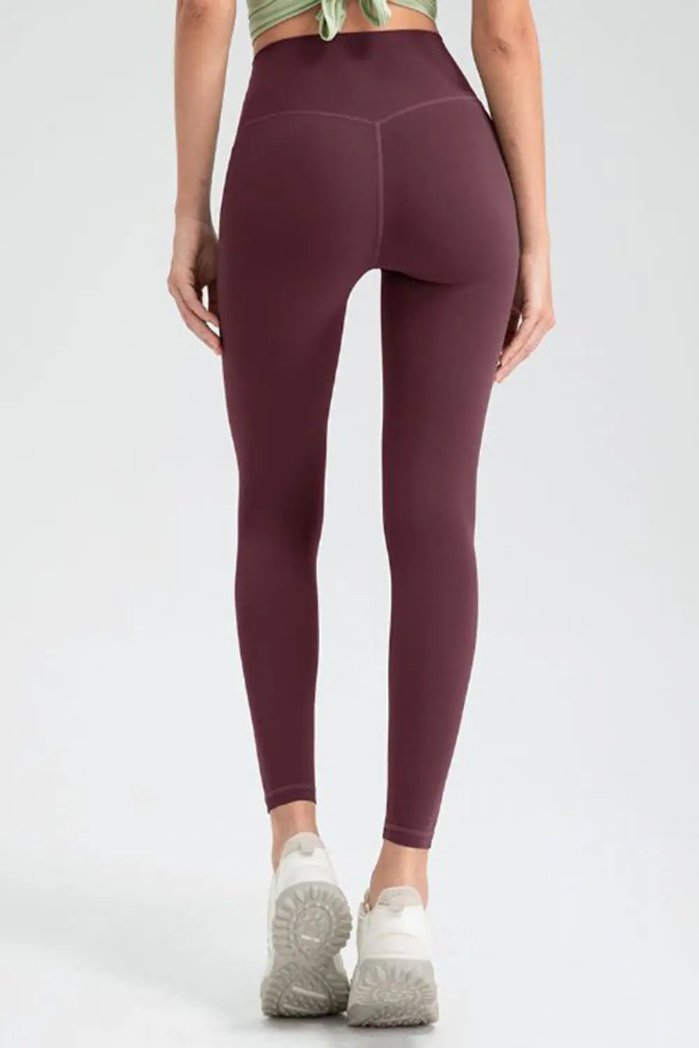 Wide Waistband High Waist Sport Leggings (24)