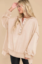Exposed Seam Long Sleeve Sweatshirt (10)