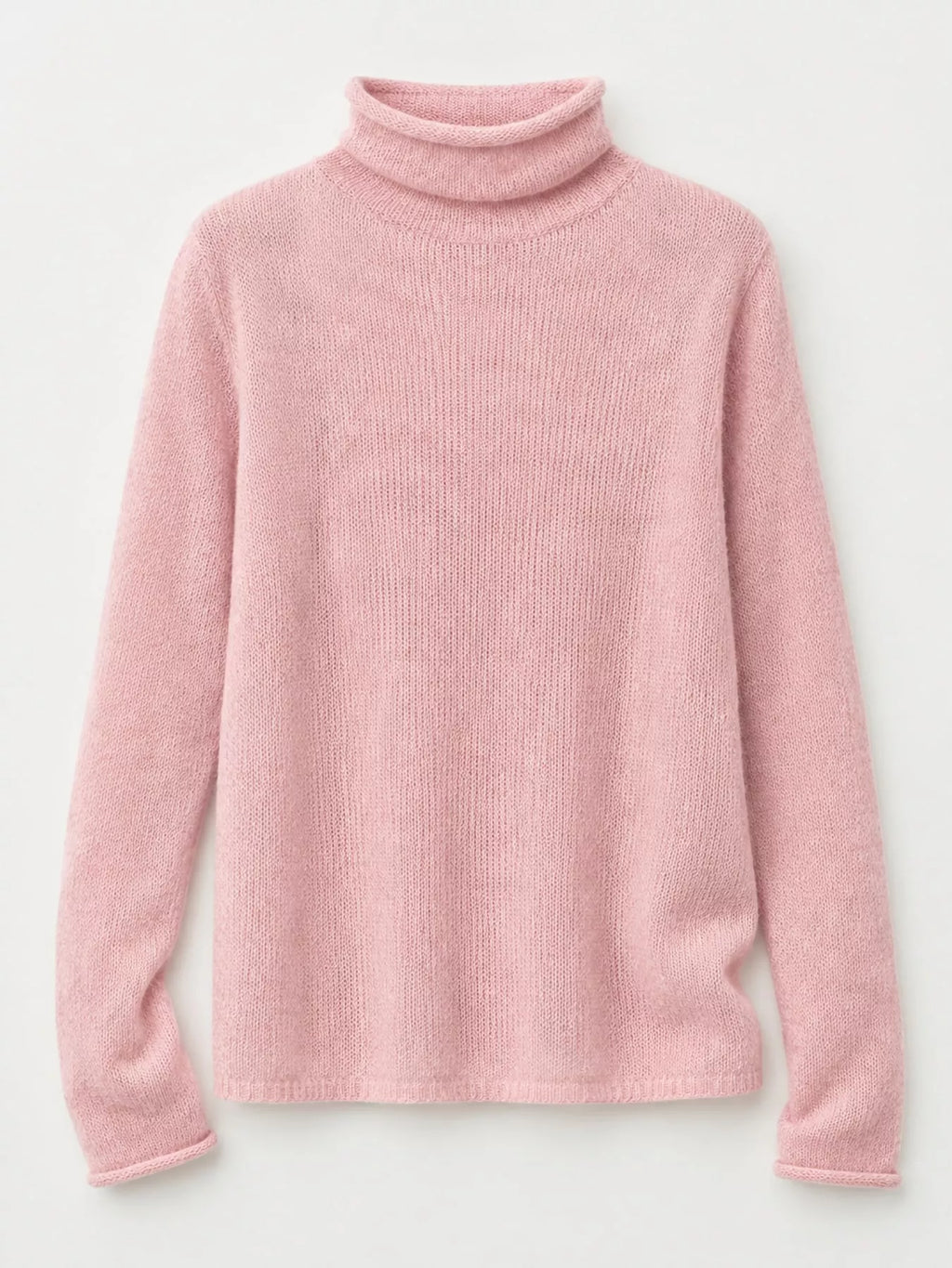 Sheer Turtleneck Knit Top (12)
