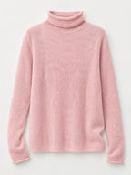 Sheer Turtleneck Knit Top (12)