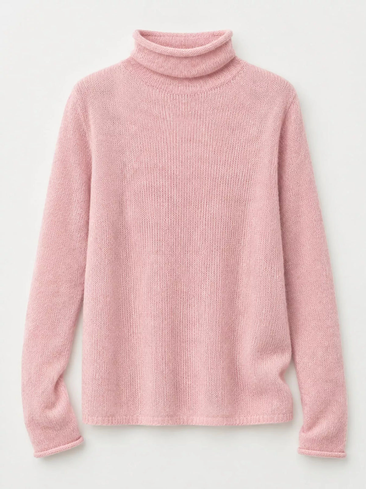 Sheer Turtleneck Knit Top (12)