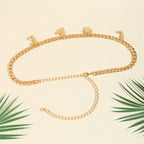 Metal Chain Gold Dress photo 3