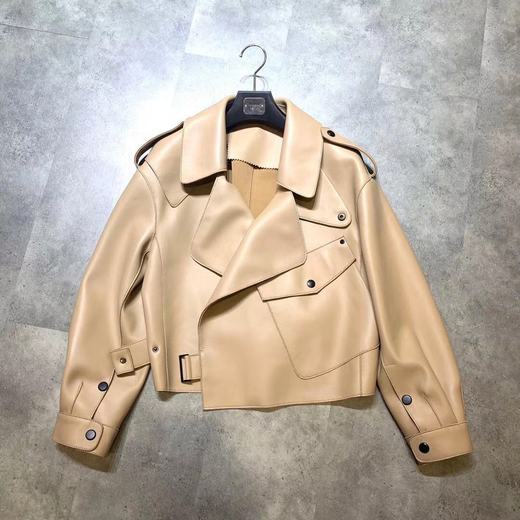 Genuine Leather Clothes Coat variant CJYD216257904DW|CJYD216257905EV|CJYD216257906FU