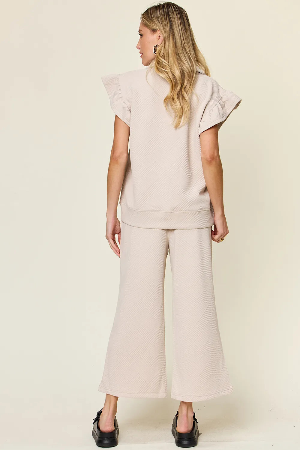 Ruffle Drawstring Wide Leg Set (33)