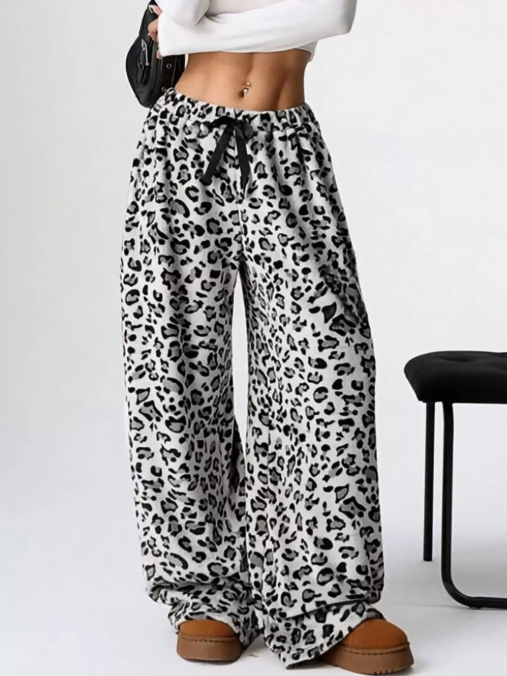 Drawstring Wide Leg Pants (21)