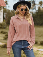 Johnny Collar Long Sleeve Top (20)