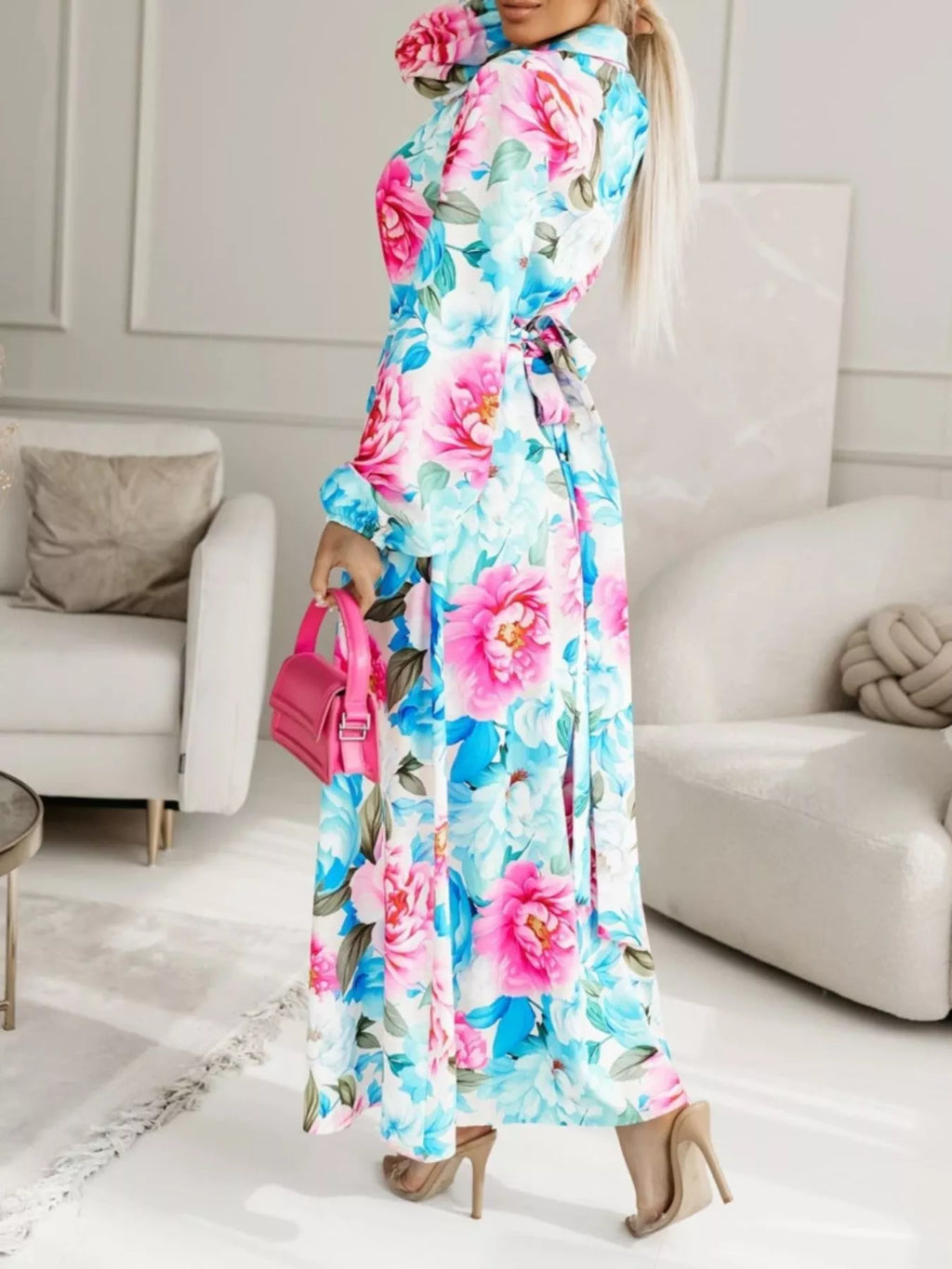 Long Sleeve Maxi Shirt Dress (7)