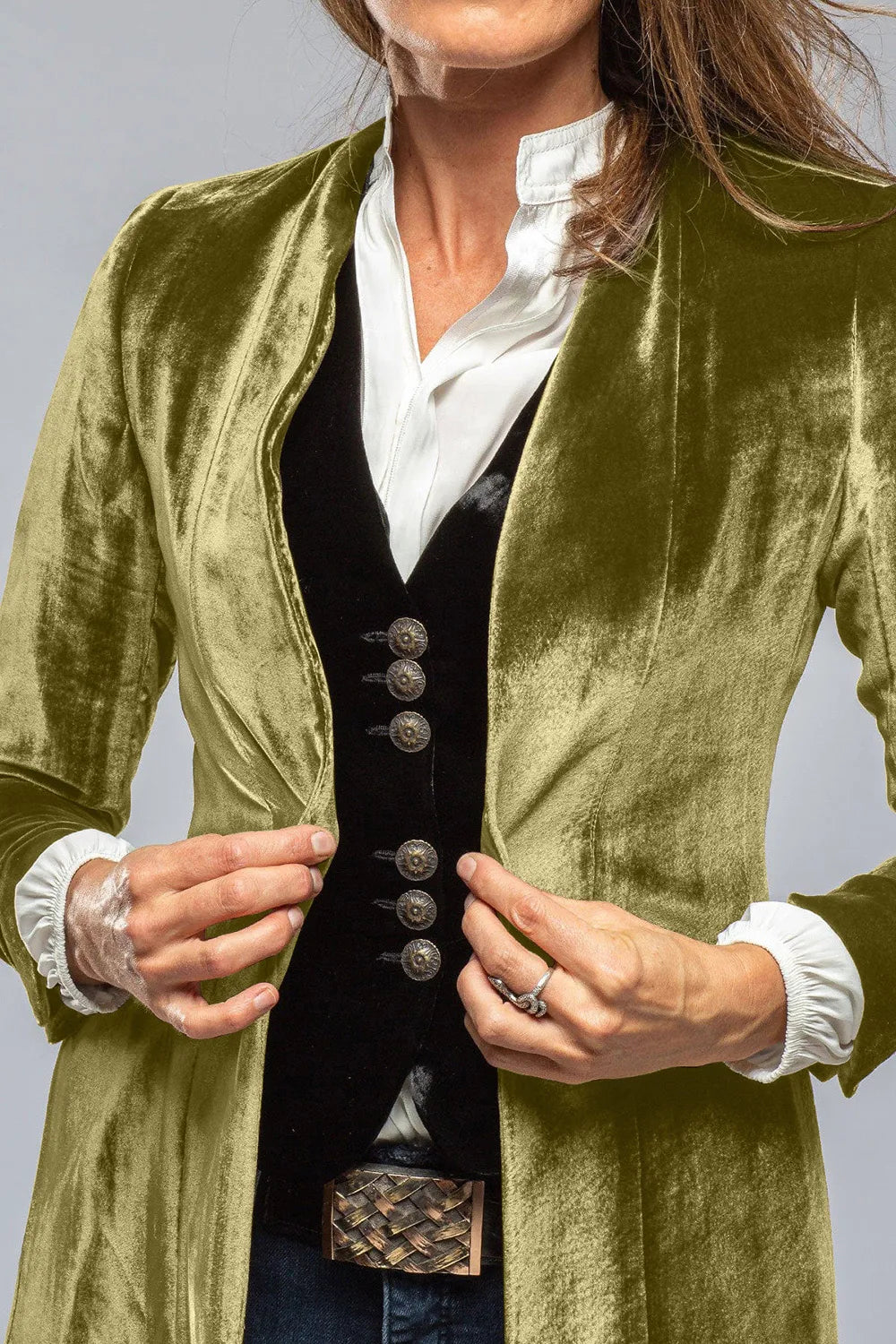 Slit Back Open Front Cardigan (5)