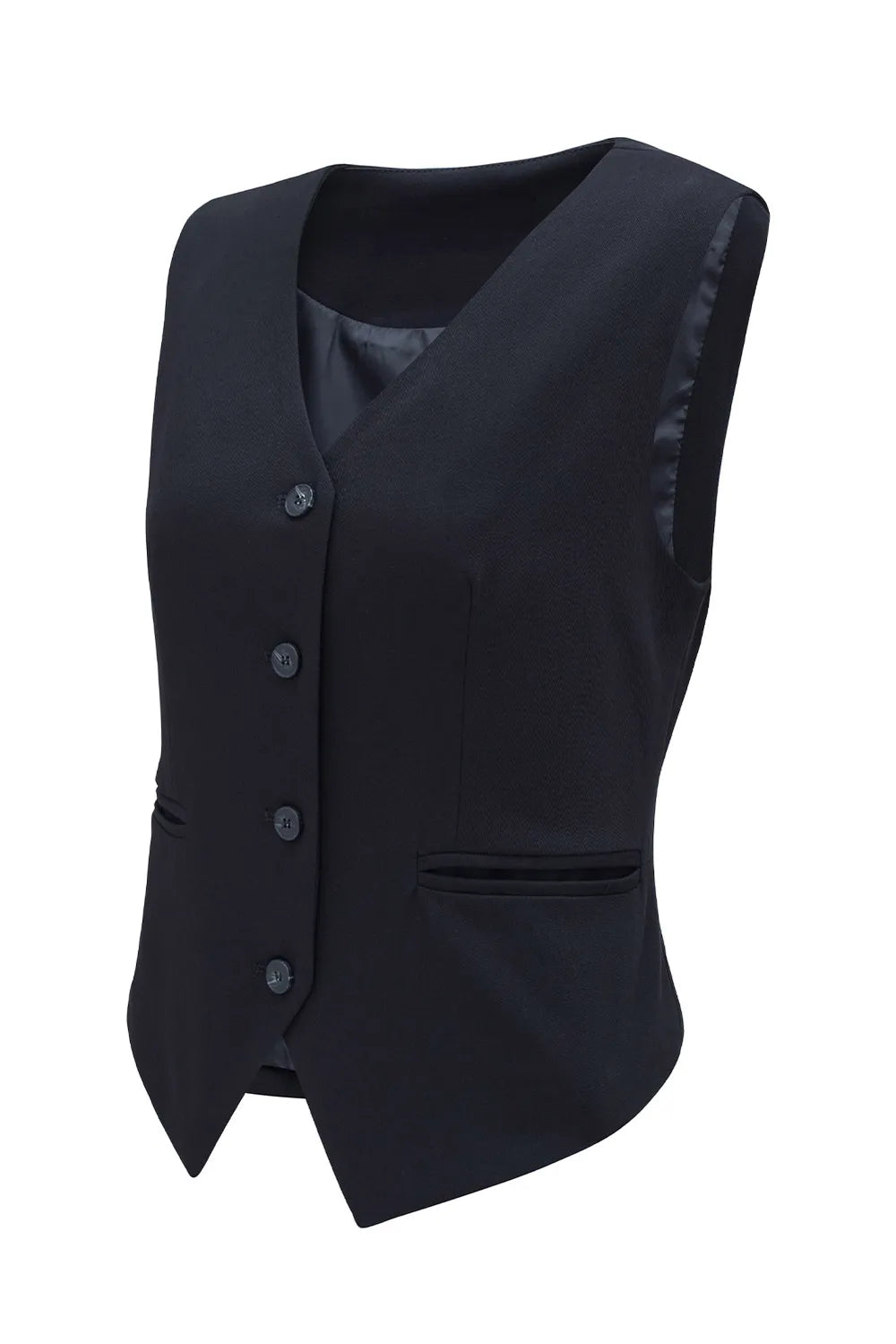 Pocketed Button Up Vest (7)