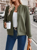 Zip Up Long Sleeve Jacket (6)