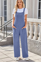 Square Neck Wide Strap Overalls Pockets (5)