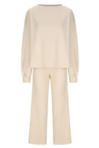 Round Neck Long Sleeve Top Pants Set (22)