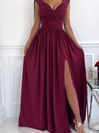High Slit Lace Detail Maxi Dress (3)