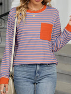 Striped Long Sleeve T-shirt (31)