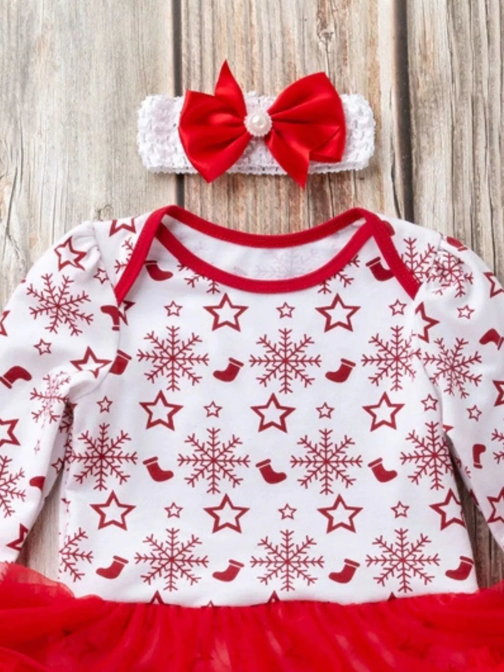 Children's Christmas One Piece Dress Headband (5)