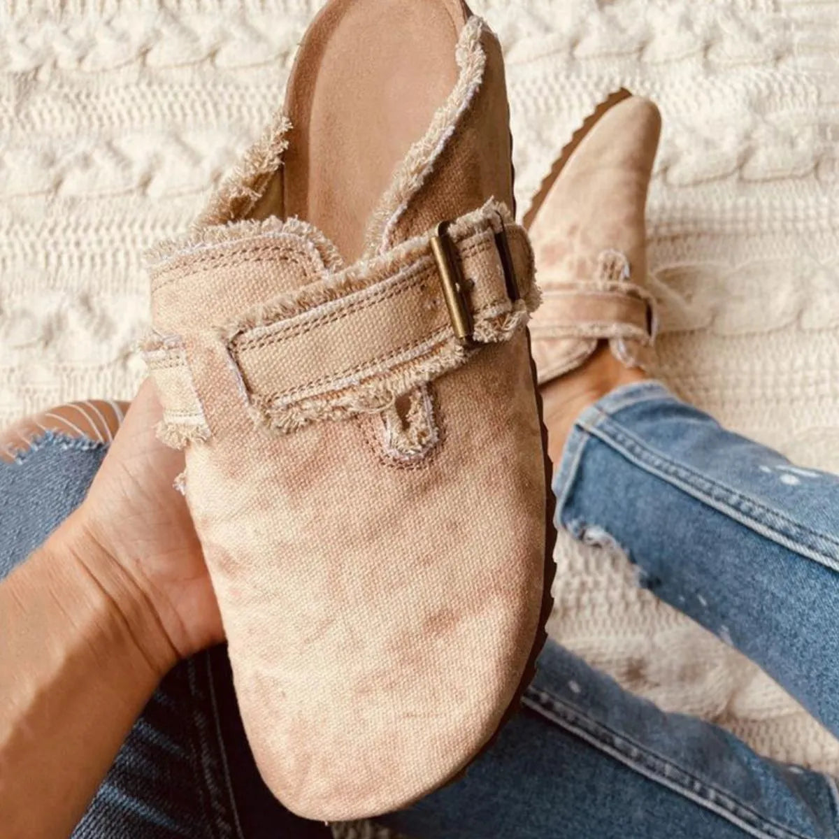 Round Toe Flats Loafers (4)