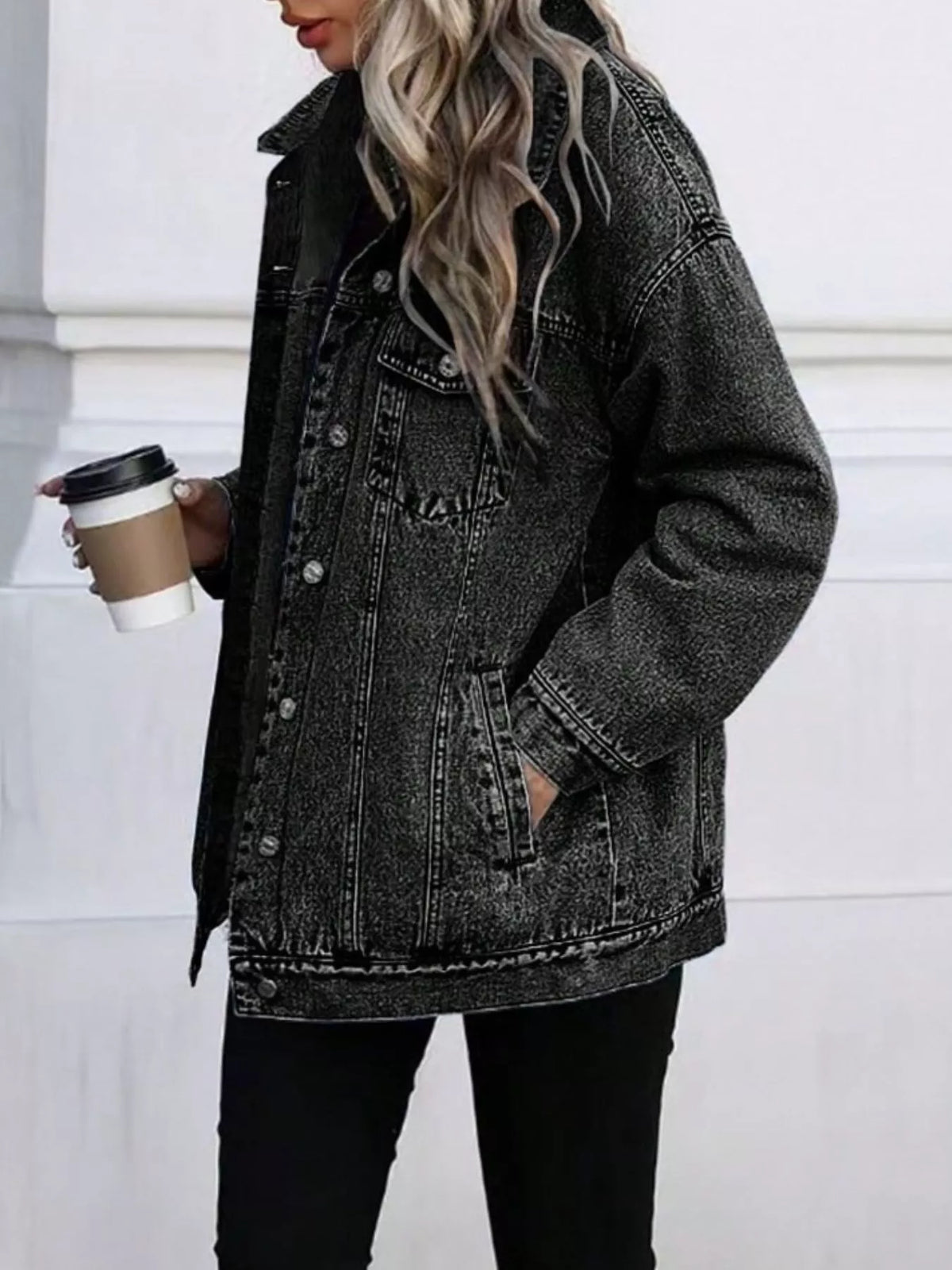 Washed Button Up Oversized Denim Jacket (8)