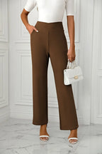 High Waist Straight Leg Pants (23)