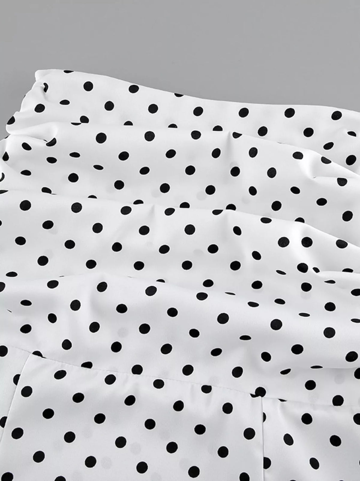 Polka Dot Mermaid Maxi Skirt (7)