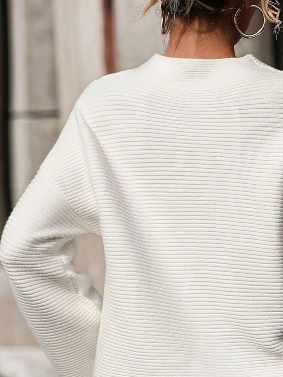 Mock Neck Drop Shoulder Knit Top (12)