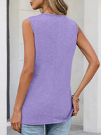 Casual V-neck Tank (15)