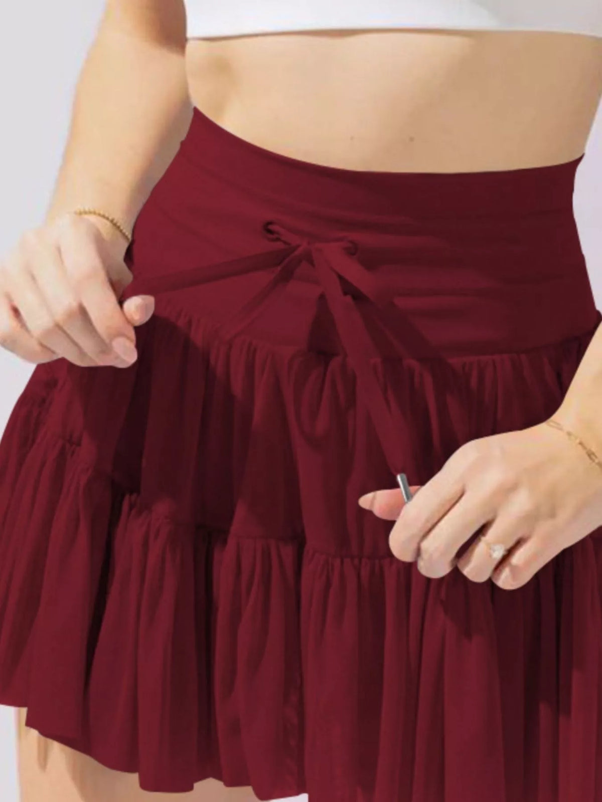 High Waist Skort Pockets (19)