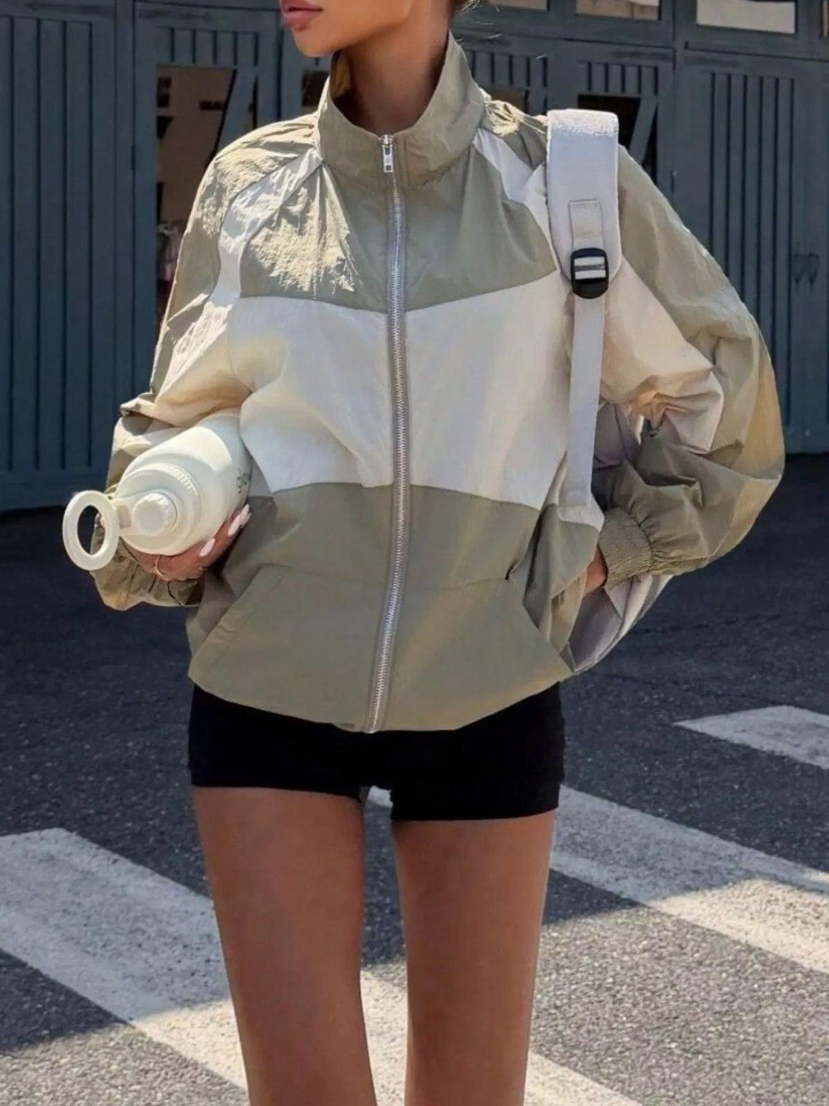 Block Zip-up Jacket (12)