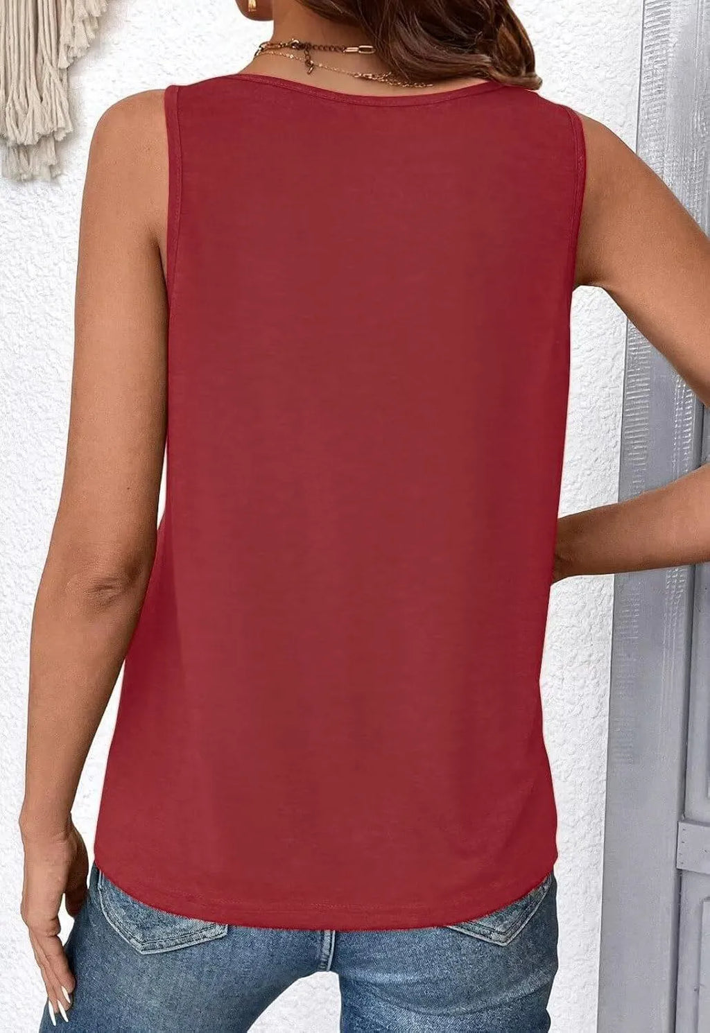 Ruched V-neck Tank (19)
