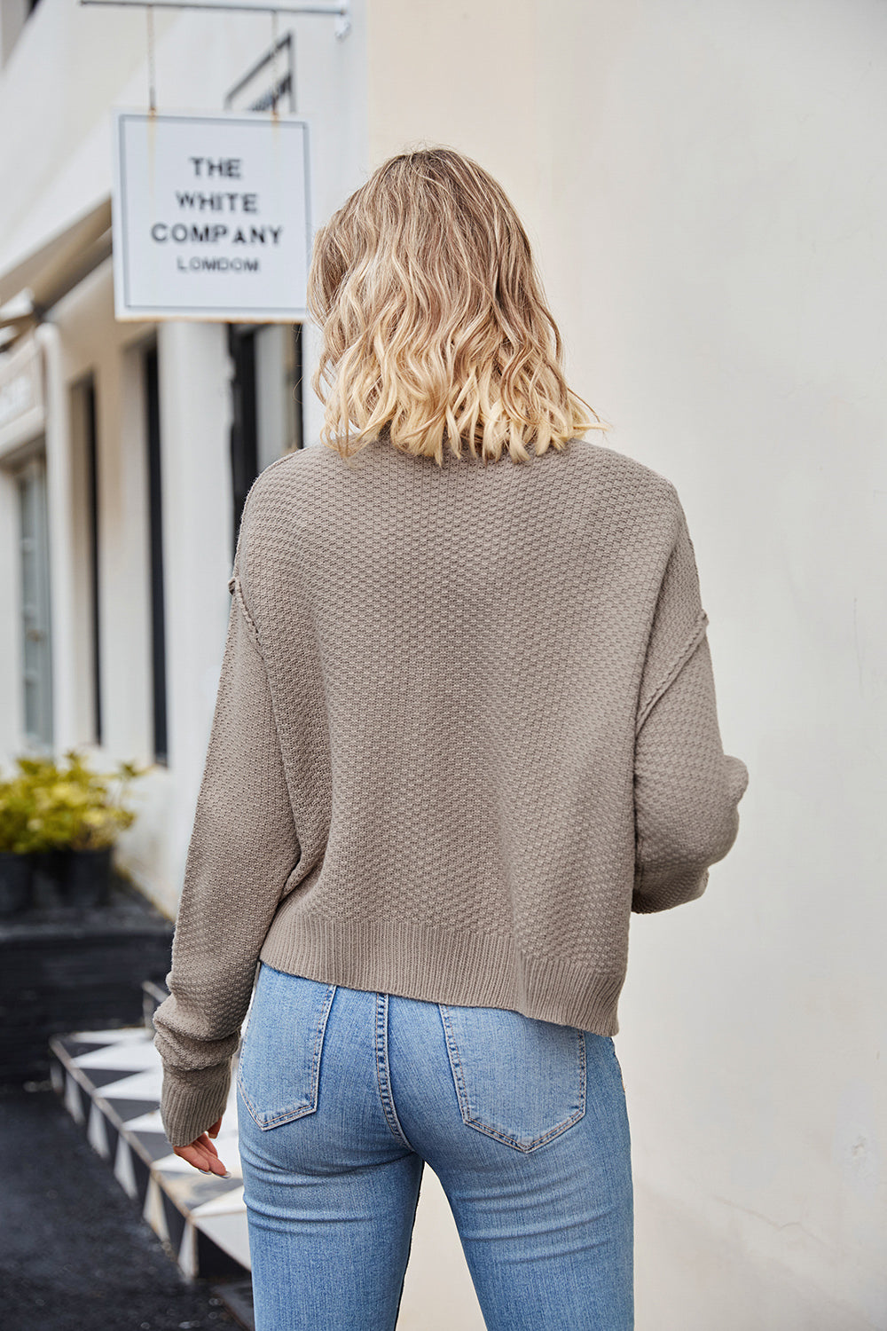 Button Down Exposed Seam Cardigan (2)