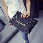 Sequin Glitter Clutch photo 3