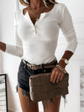 Button Detail Long Sleeve T-shirt (2)