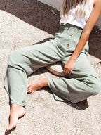 Full Size High-waisted Textured Wide Leg Pants Plus (7)