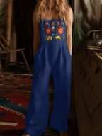Floral Embroidered Wide Leg Jumpsuit (23)